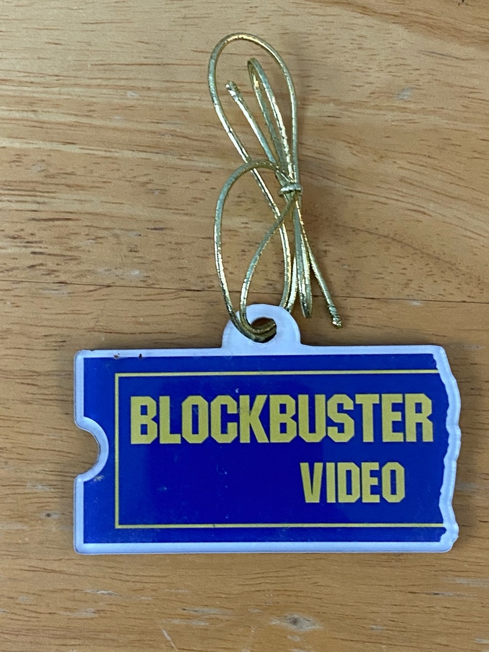 Blockbuster Video Holiday Ornament